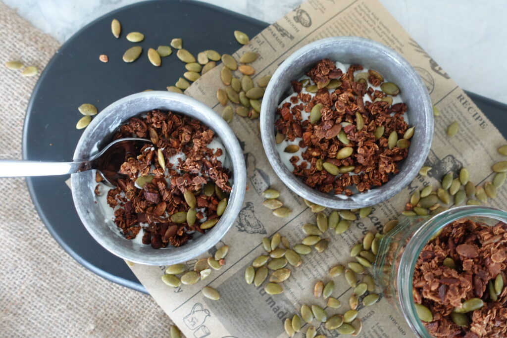 easy granola recipe: pumpkin spice granola