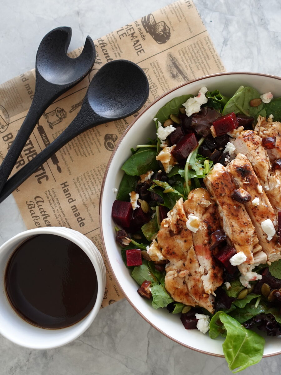 winter salad - dinner at allis, dinner at alli's