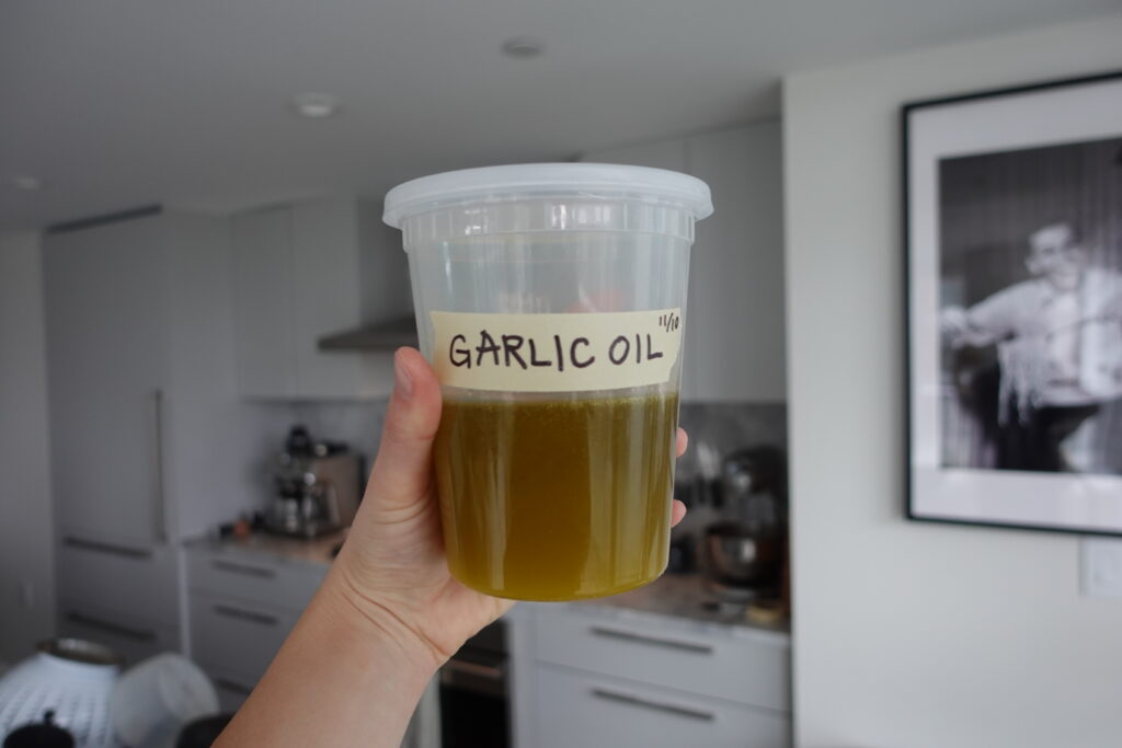 garlic olive oil