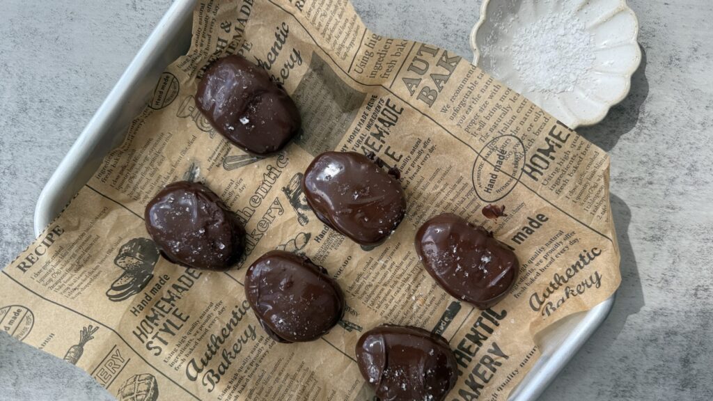 Copycat Reeses Eggs with Protein and Almond Butter
