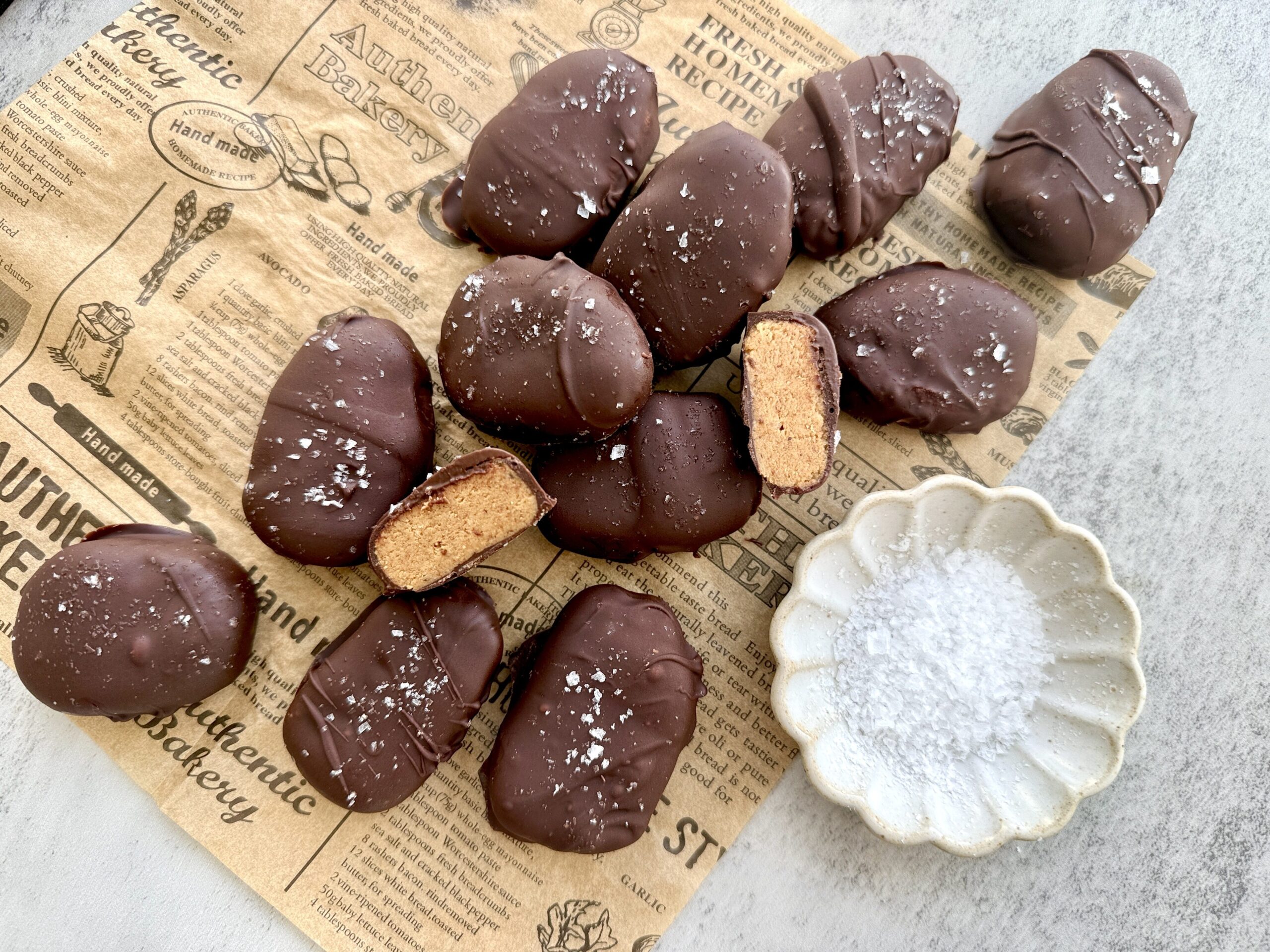 No-Bake Chocolate Covered Protein Eggs With Almond Butter (Easy + Clean)