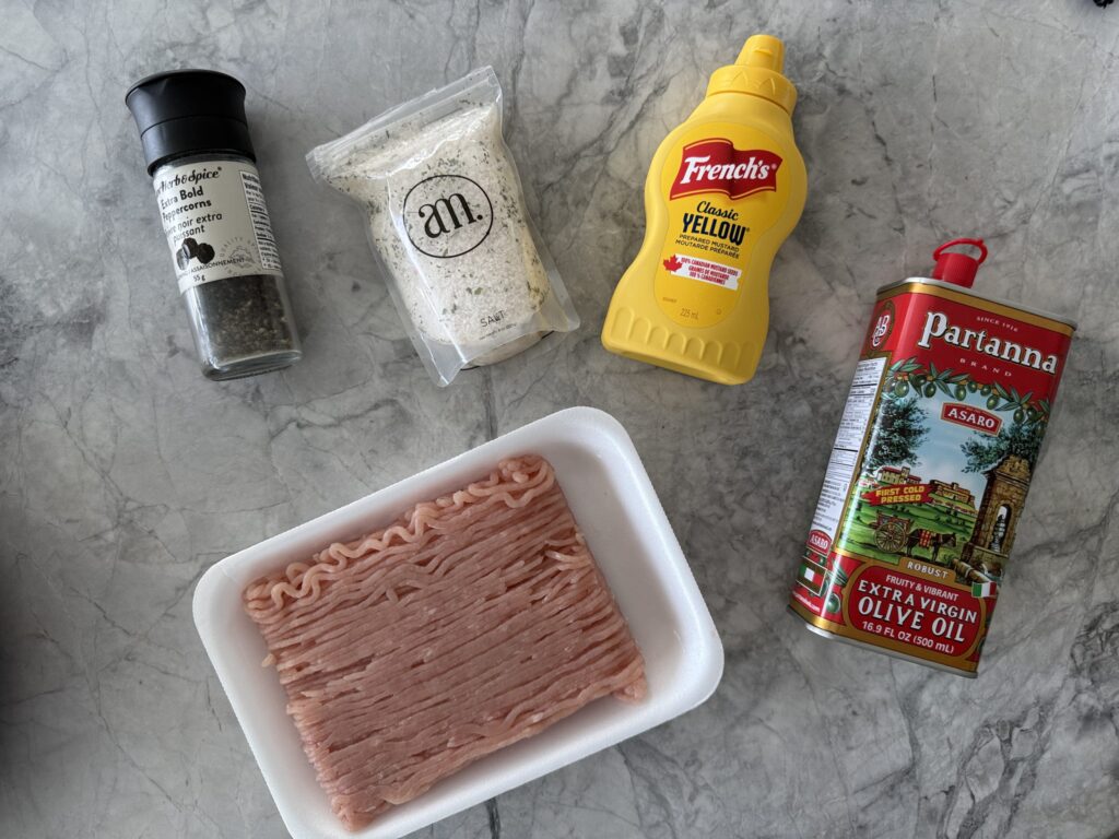 Cheeseburger Sheet Pan Nachos Ingredients