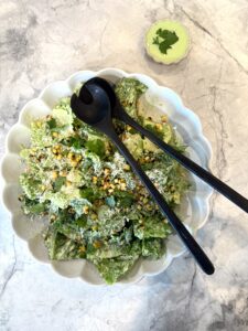 Charred Corn Romaine Salad