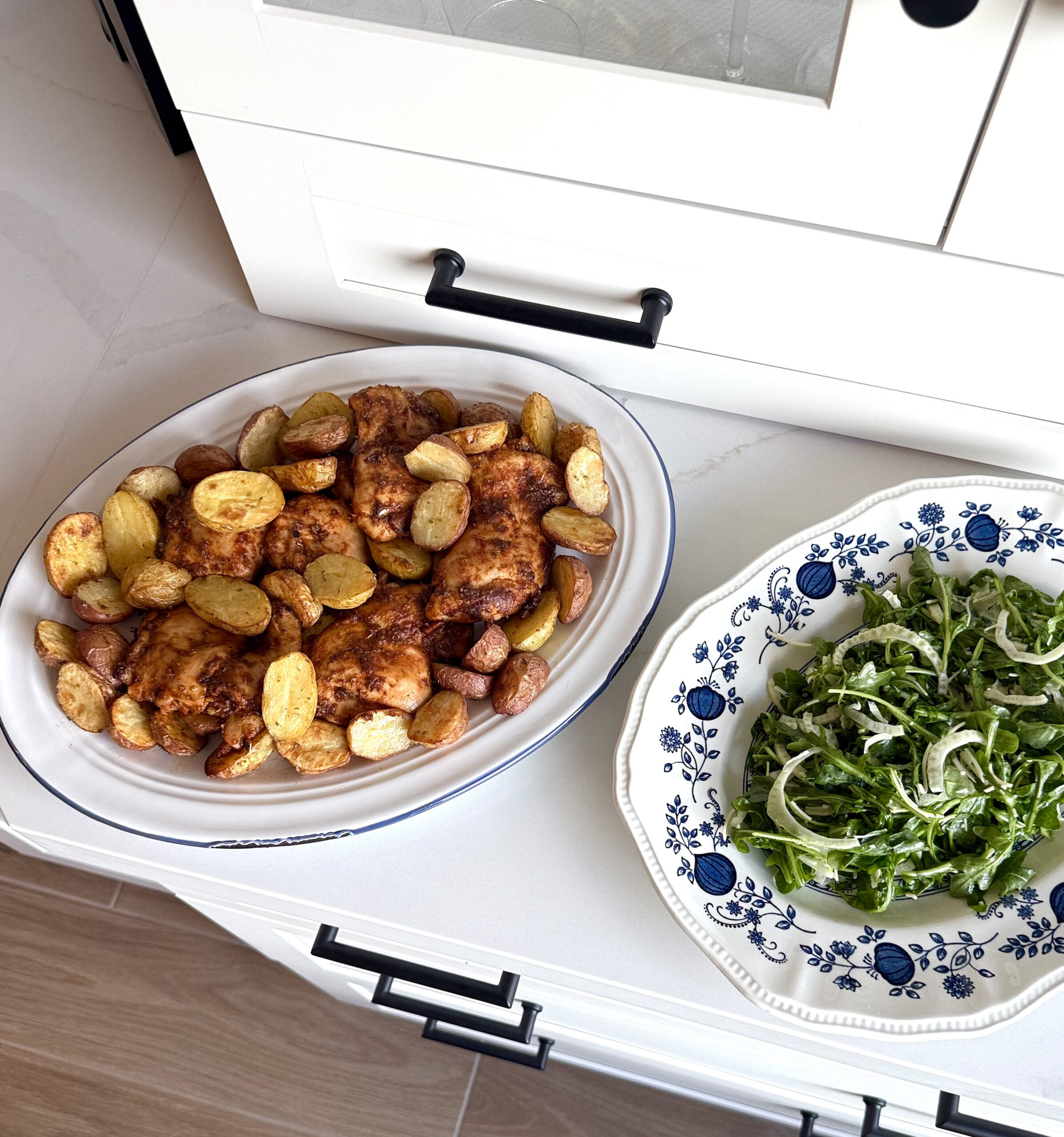Roasted Sheet Pan Chicken with Potatoes